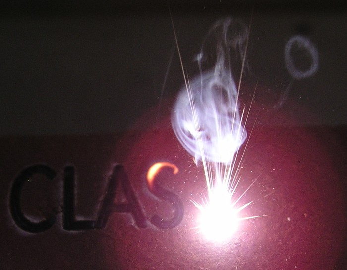 Laser Engraving Bricks - Brick Clay Permanently Melted and Turned into Glass